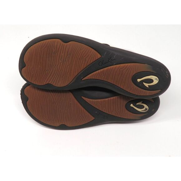 OLUKAI Kulapa Kai White Flip Flop Sandal Water Resistant Fast Dry Women 11 - Picture 8 of 8